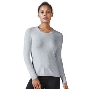 Light Heather Grey Fabletics Sweater